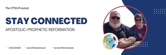 Stay connected banner, man and woman smiling, couple, church meeting.