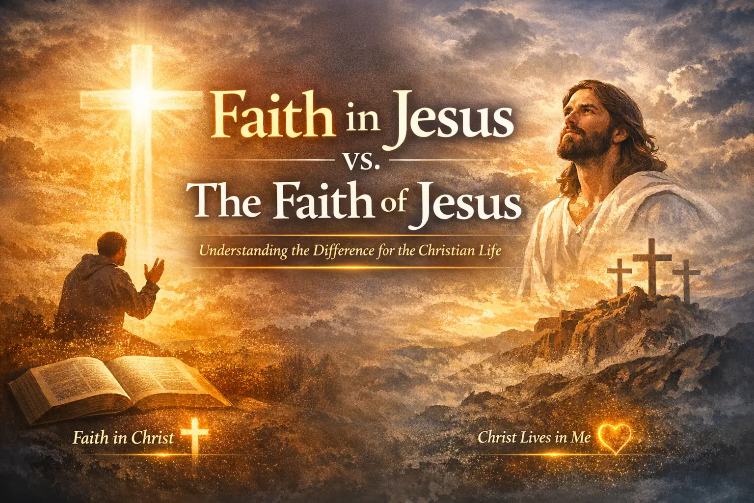 FAITH IN JESUS VS FAITH OF JESUS