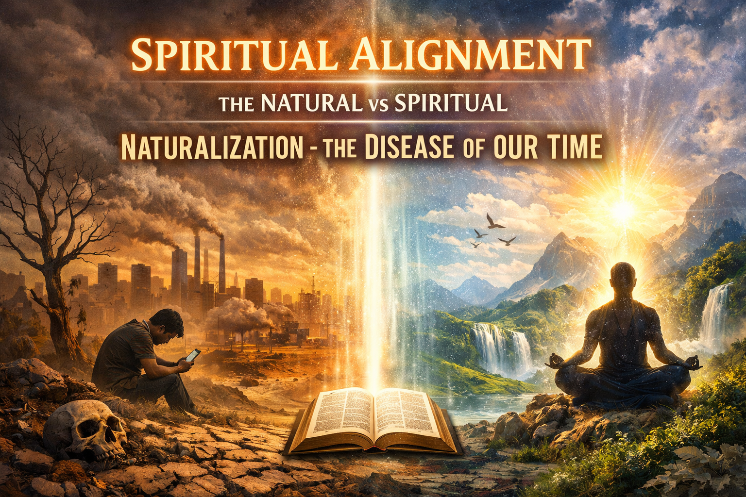 SPIRITUAL ALIGNMENT - THE NATURAL VS SPIRITUAL - NATURALIZATION - THE DISEASE OF OUR TIME