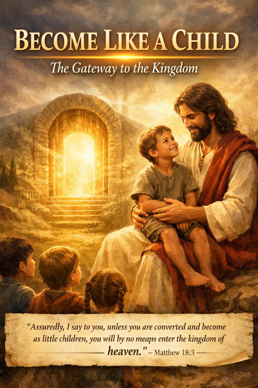 BECOMING LIKE A CHILD: THE GATEWAY INTO THE KINGDOM