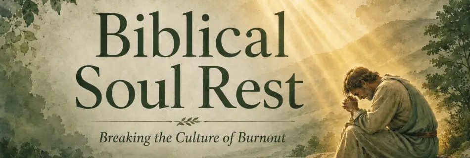 Biblical Soul Rest: Breaking the Culture of Burnout