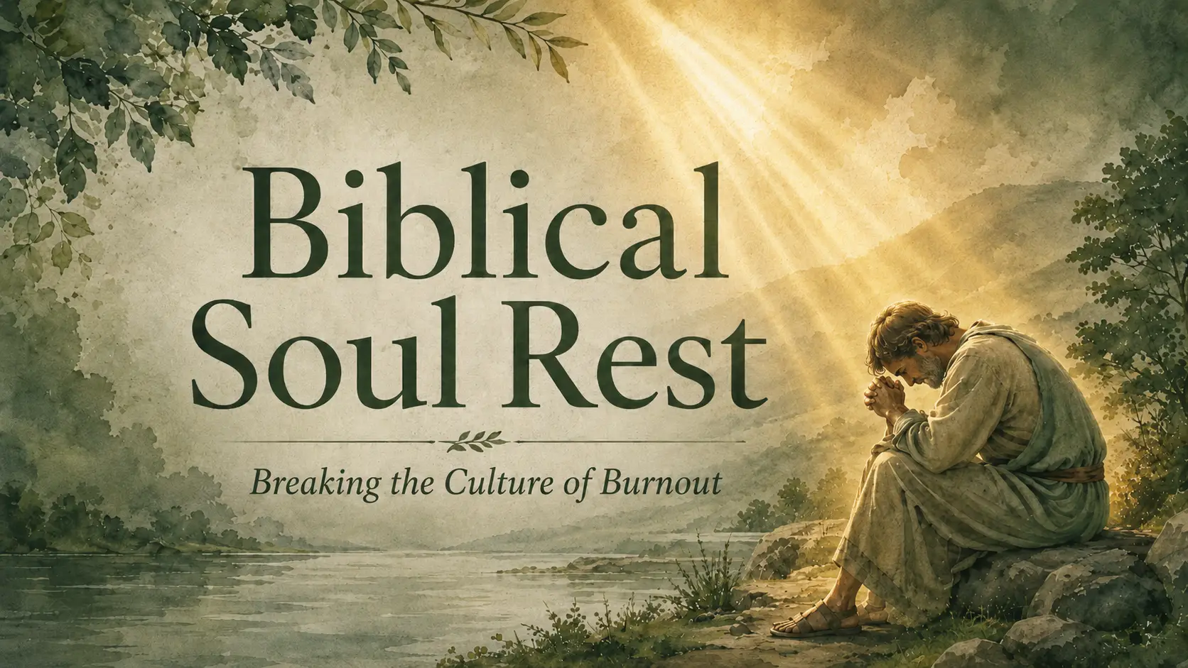 Biblical Soul Rest: Breaking the Culture of Burnout