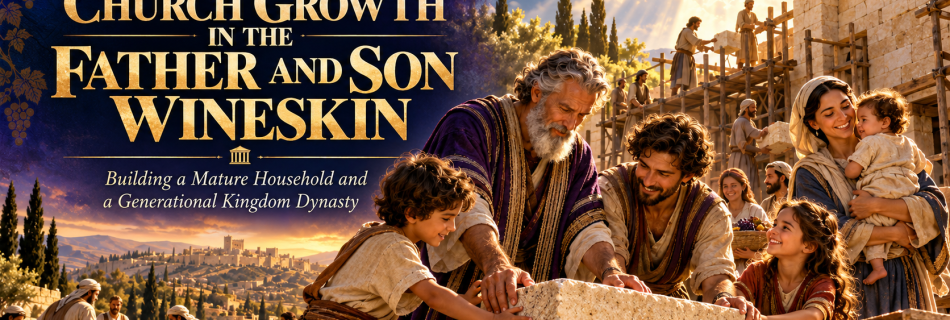 A multigenerational spiritual household building together around Christ as the foundation.