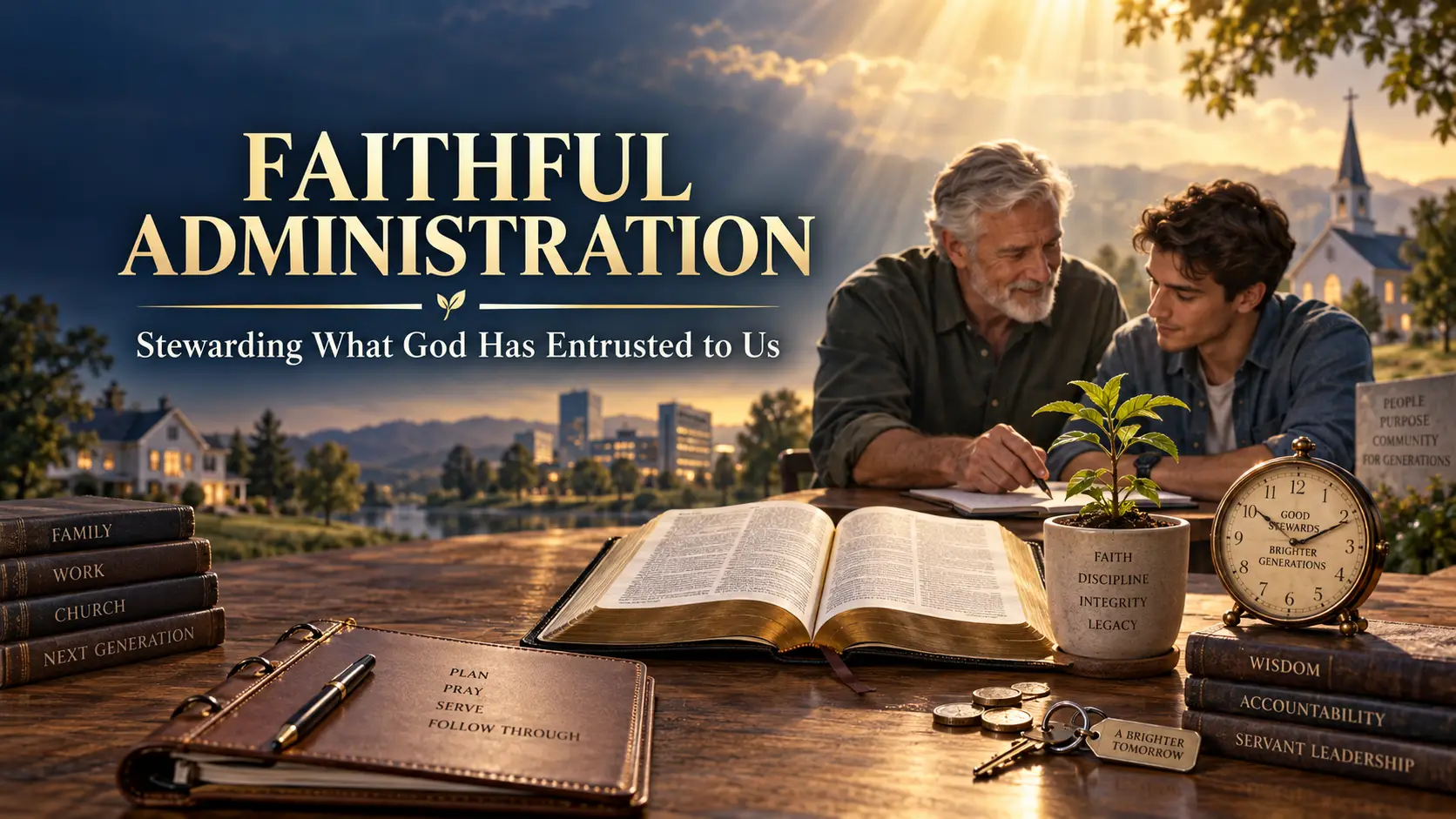 Stewarding What God Has Entrusted to Us for the Purposes of Heaven