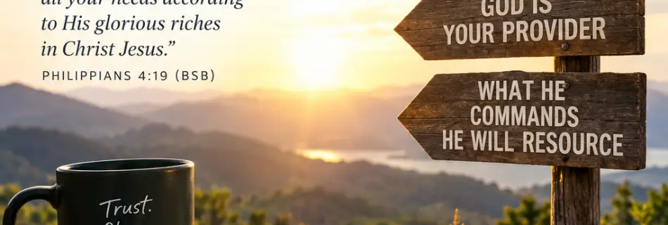 God Is Your Source — Breaking the Cycle of Financial Dependency in Ministry