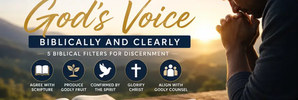 HOW TO VALIDATE GODS VOICE IN YOUR LIFE