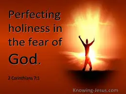 PERFECTING HOLINESS IN THE FEAR OF THE LORD