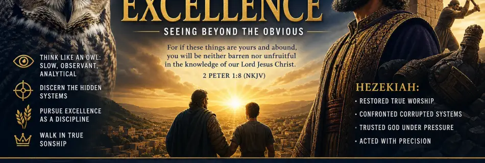 SONSHIP AND EXCELLENCE