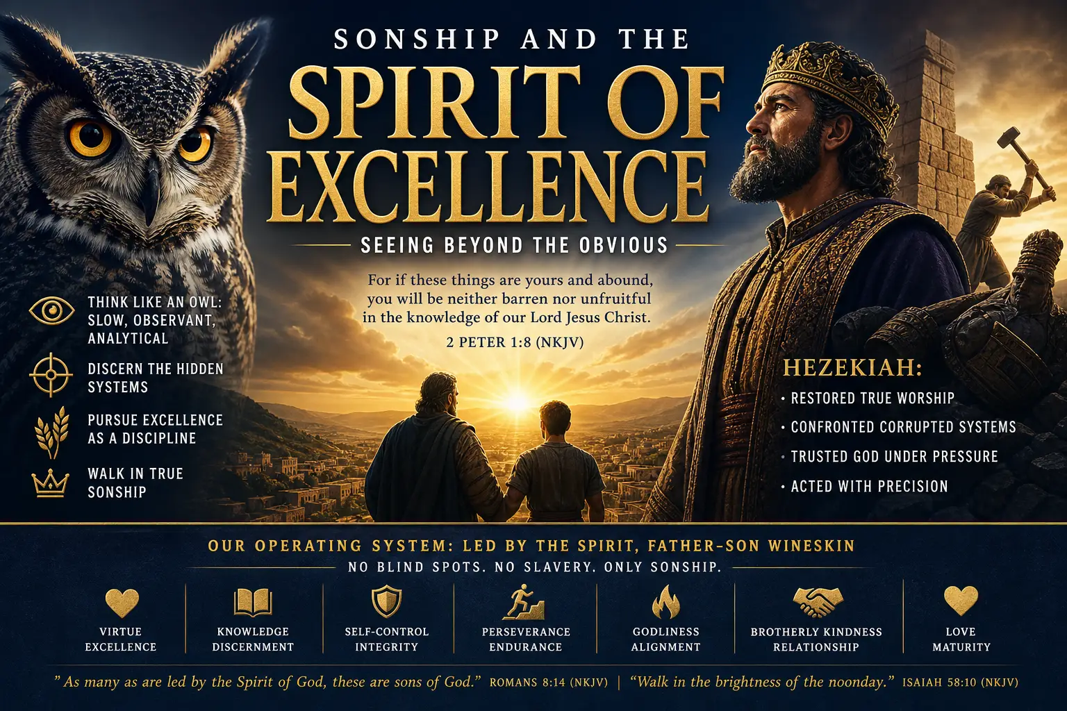 SONSHIP AND EXCELLENCE