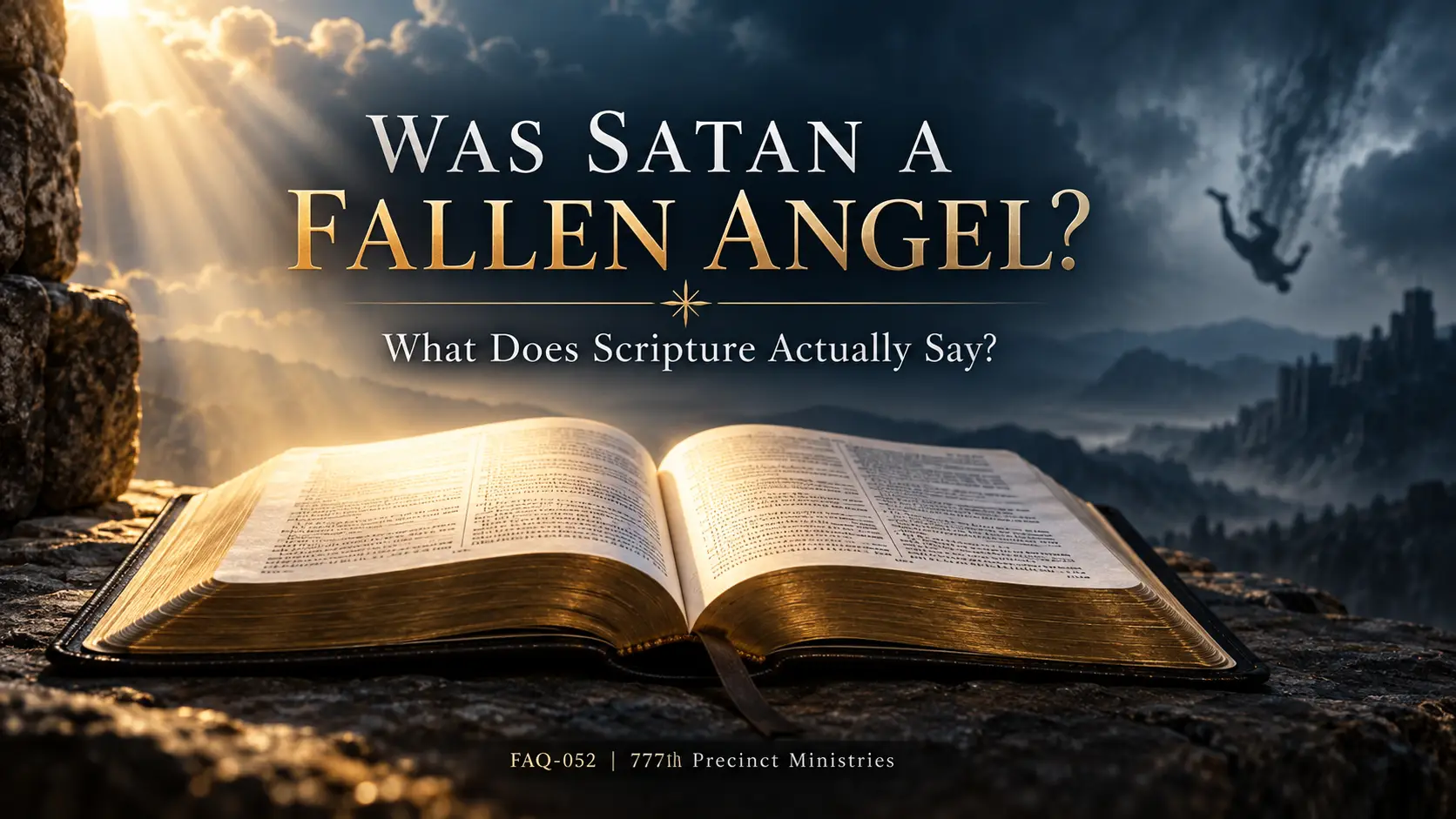 What Does Scripture Actually Say?