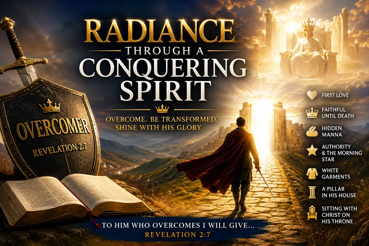 Radiance Through a Conquering Spirit