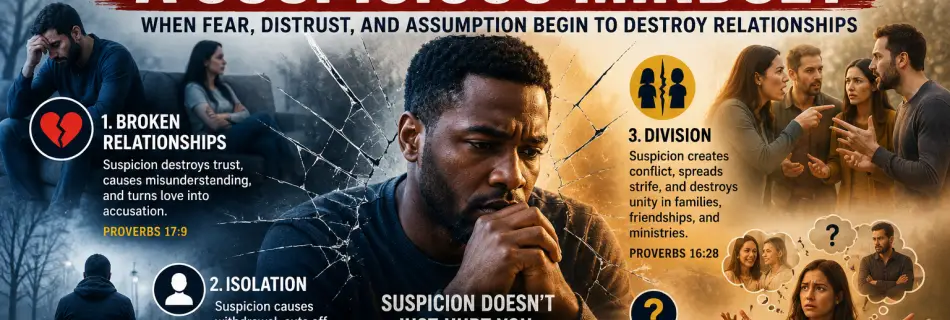 THE CONSEQUENCES OF A SUSPICIOUS MINDSET