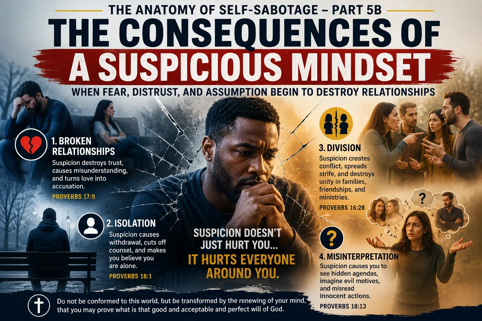 THE CONSEQUENCES OF A SUSPICIOUS MINDSET