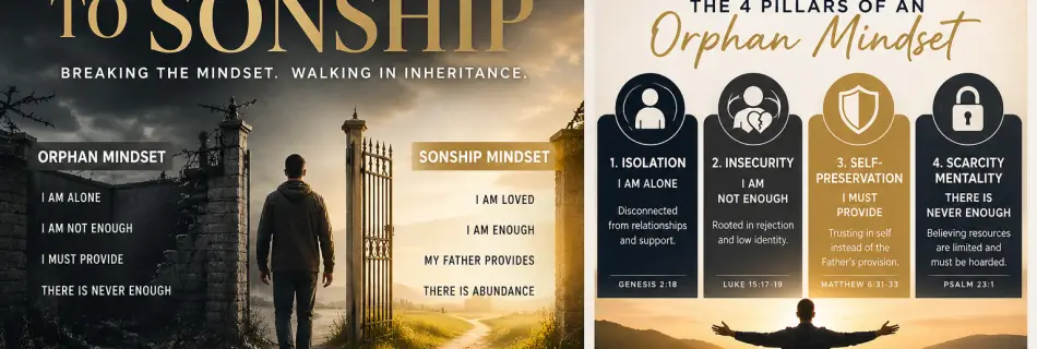 FROM ORPHANITY TO SONSHIP